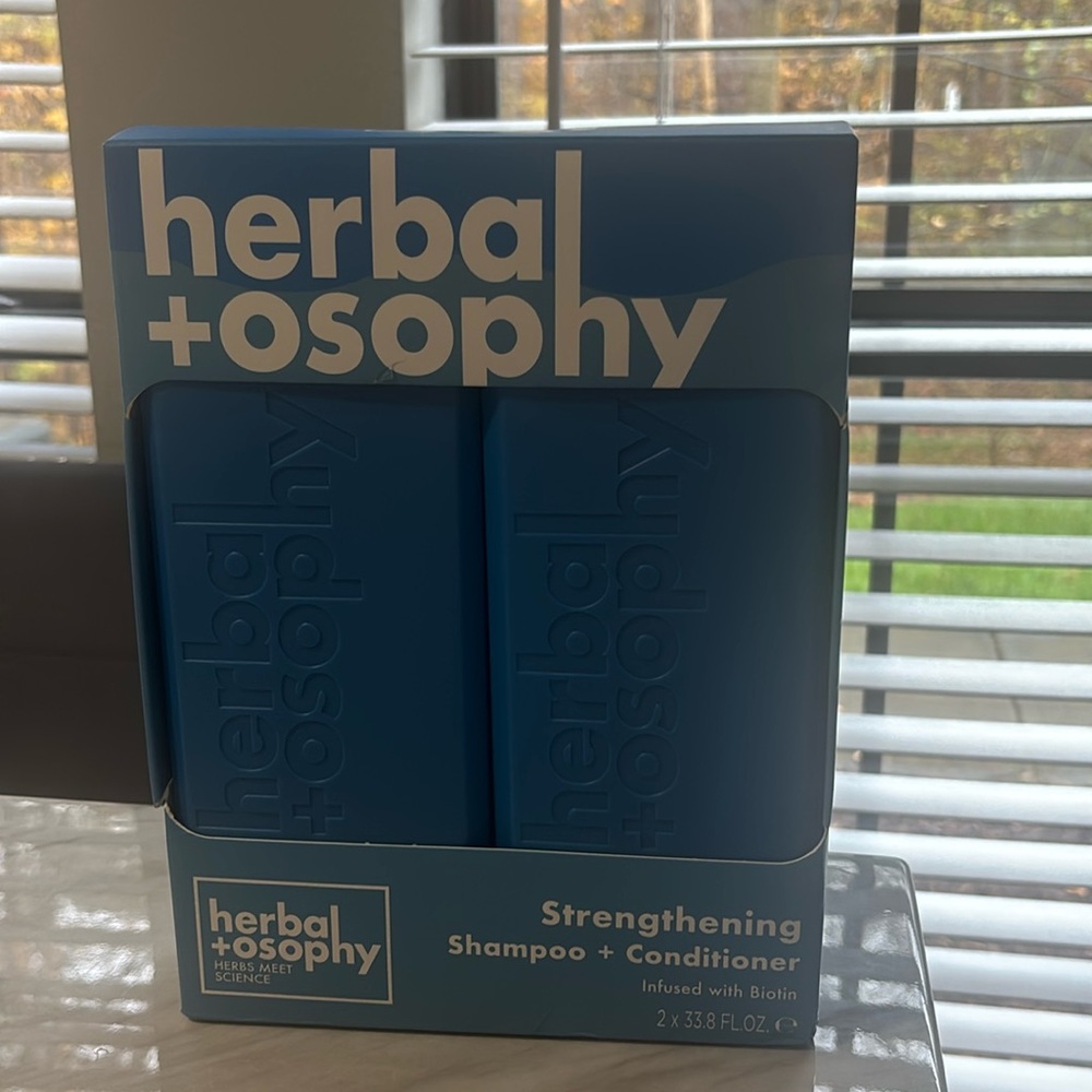 Herbal+osophy shampoo and conditioner